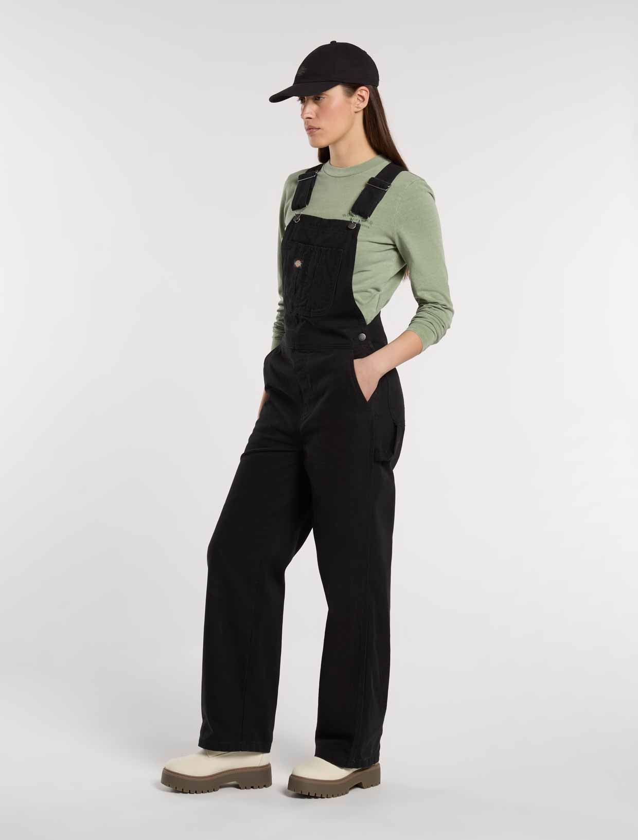 Loose canvas bib overalls | Dickies IE