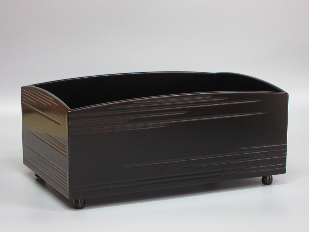 茶道具商(有)越中屋 粒足煙草盆 川端近左造 共箱