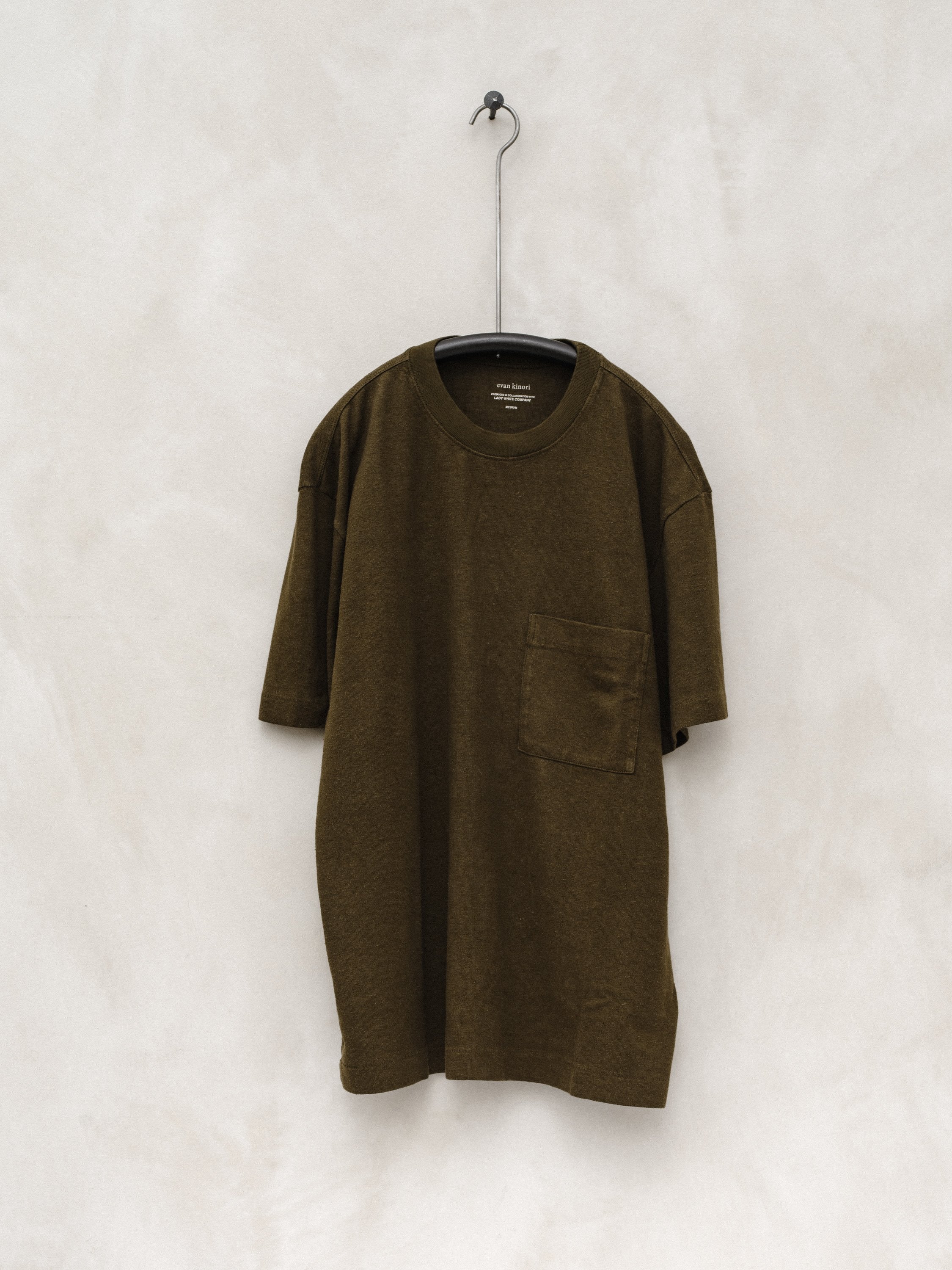 Pocket Tee - Moss – evan kinori