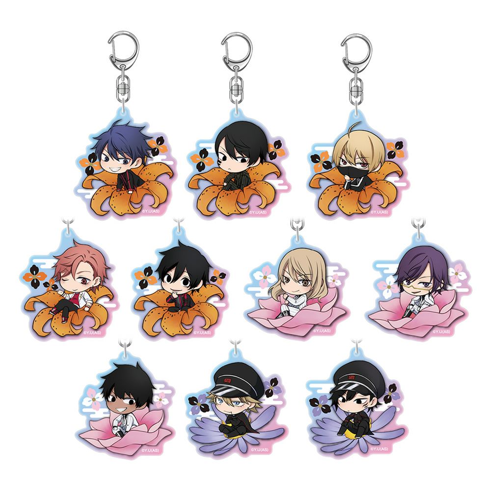 アイアップ公式通販】桃源暗鬼 ぷちふれ オーロラアクリルキーホルダー