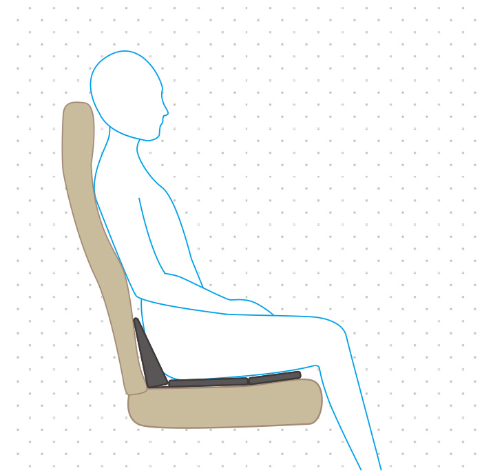 モバイルクッションD | EXGEL SEATING LAB エクスジェル シーティング