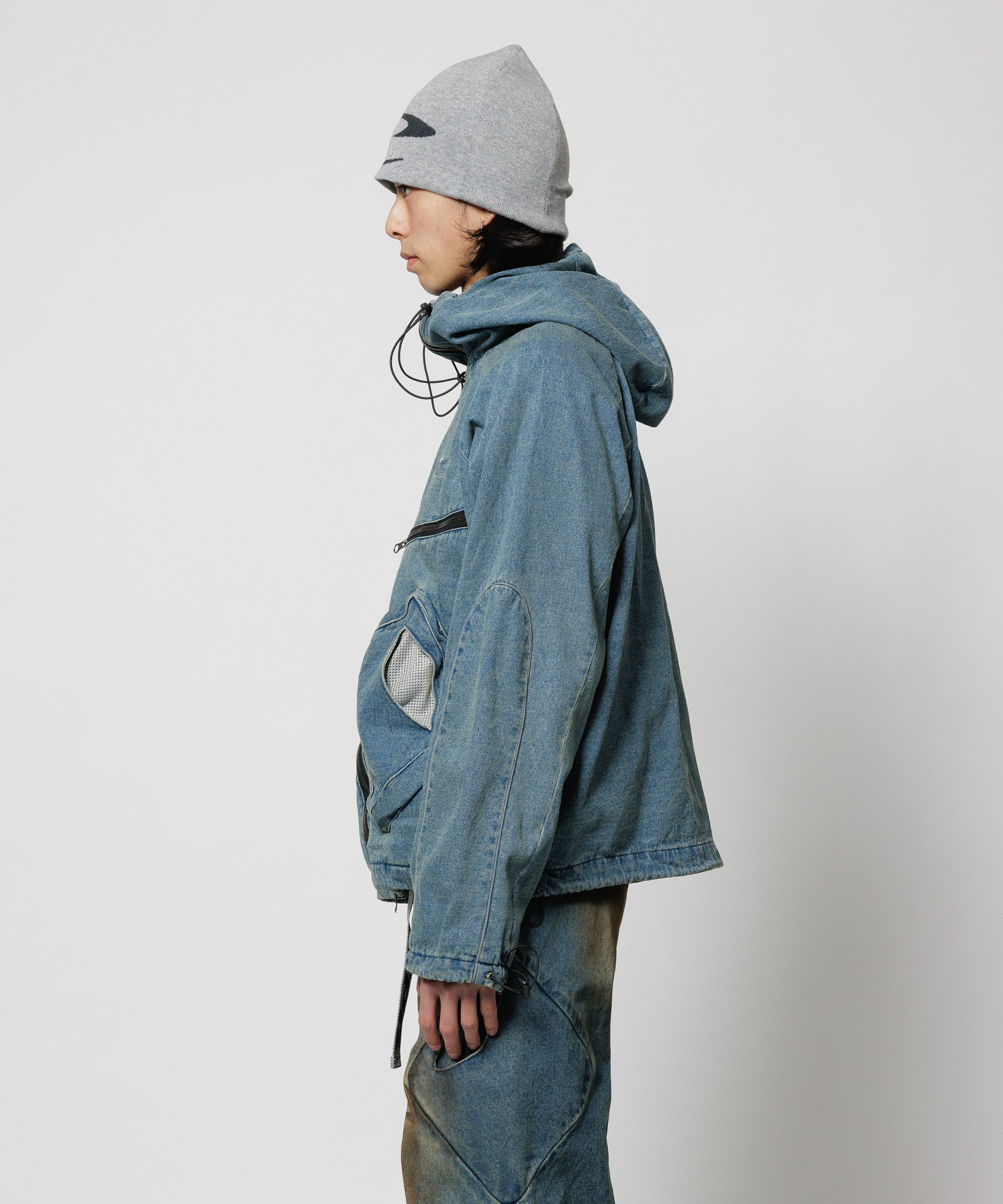 CPG RHOMBUS POCKET FADE DENIM JACKET – F-LAGSTUF-F