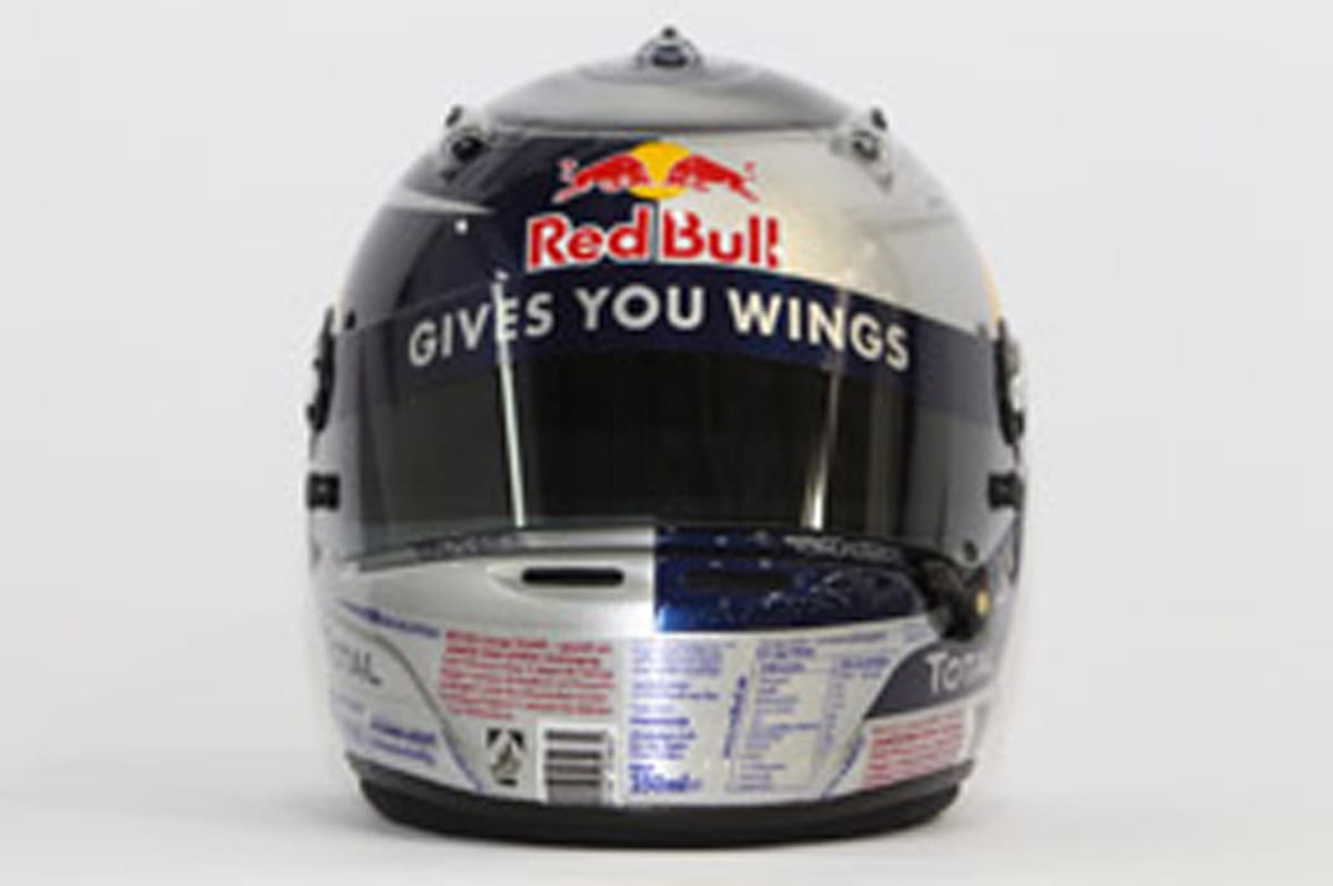 セバスチャン・ベッテル ヘルメット （2010年） 【 F1-Gate .com 】