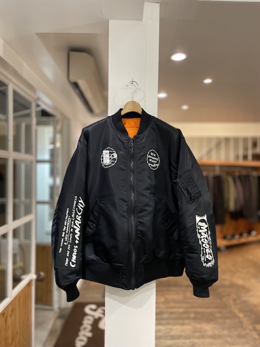 ジャケット・アウター DESCENDANT MA1 size3 DESCENDANT/D-MA1-M NYLON