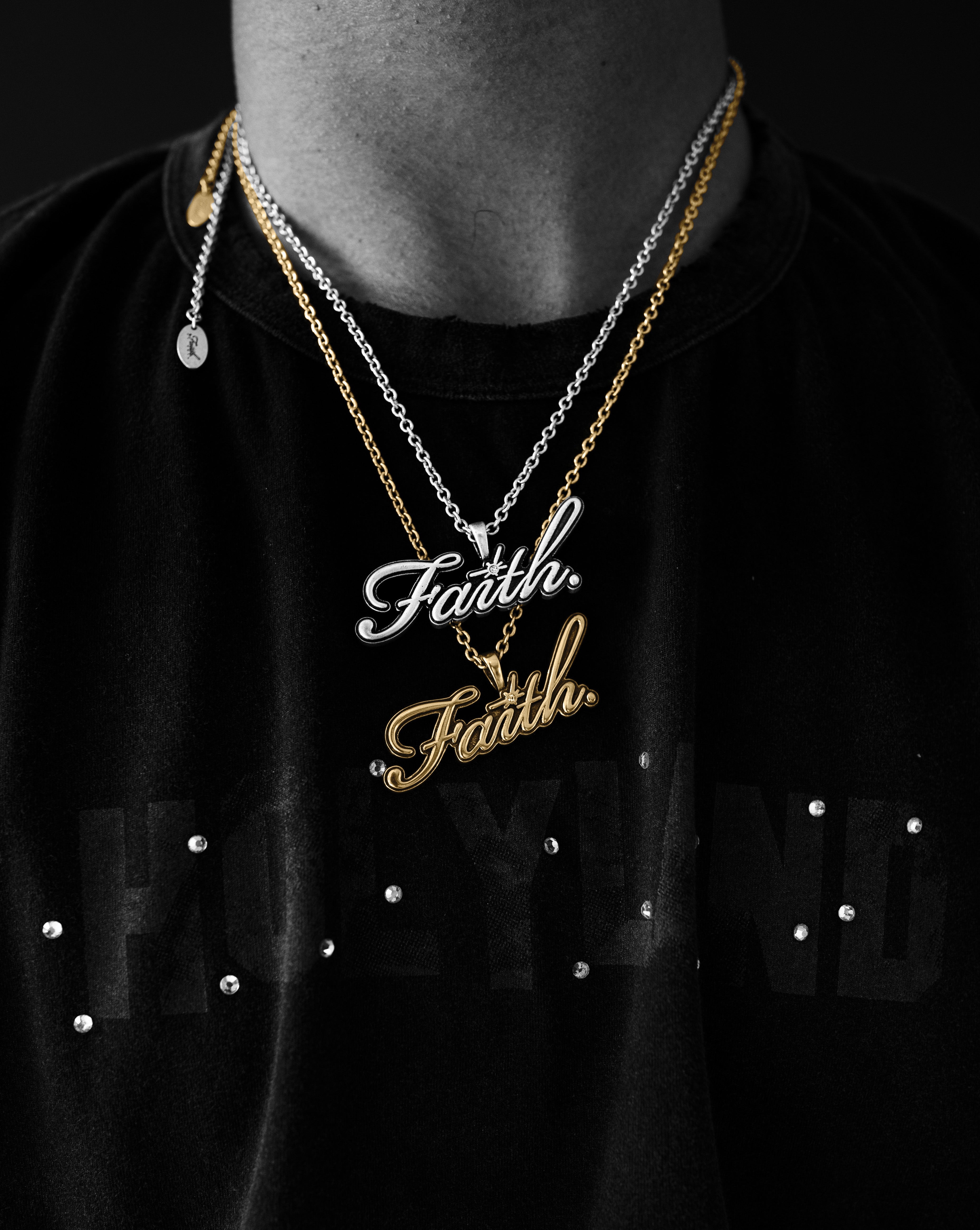 Silver Faith Necklace – FAITH BY LUIS