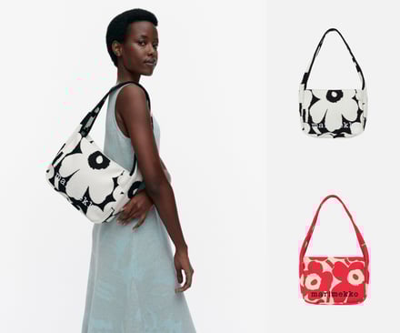 マリメッコ、新作ニットバッグのポップアップを開催 ウニッコ柄