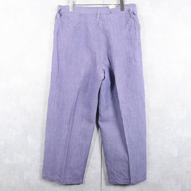 50s 50年代 60s 60年代 フレンチミリタリー フランス軍 リネンパンツ