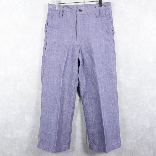 50s 50年代 60s 60年代 フレンチミリタリー フランス軍 リネンパンツ