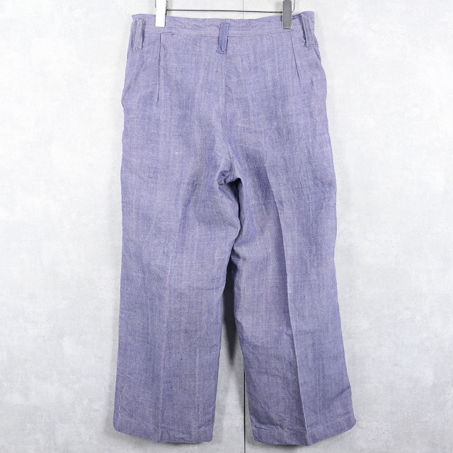 50s 50年代 60s 60年代 フレンチミリタリー フランス軍 リネンパンツ