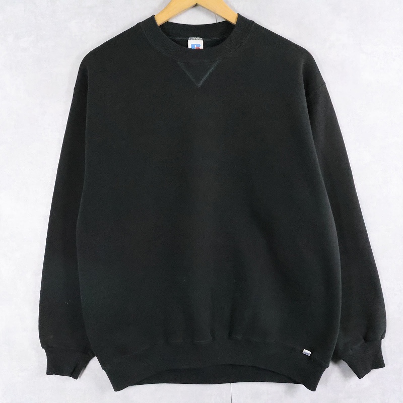 80s 80年代 ラッセルアスレチック 黒 ブラック アメリカ製│ヴィテージ