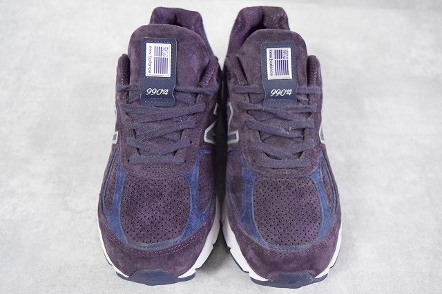 ニューバランス シューズ アメリカ製 ローカットスニーカー パープル