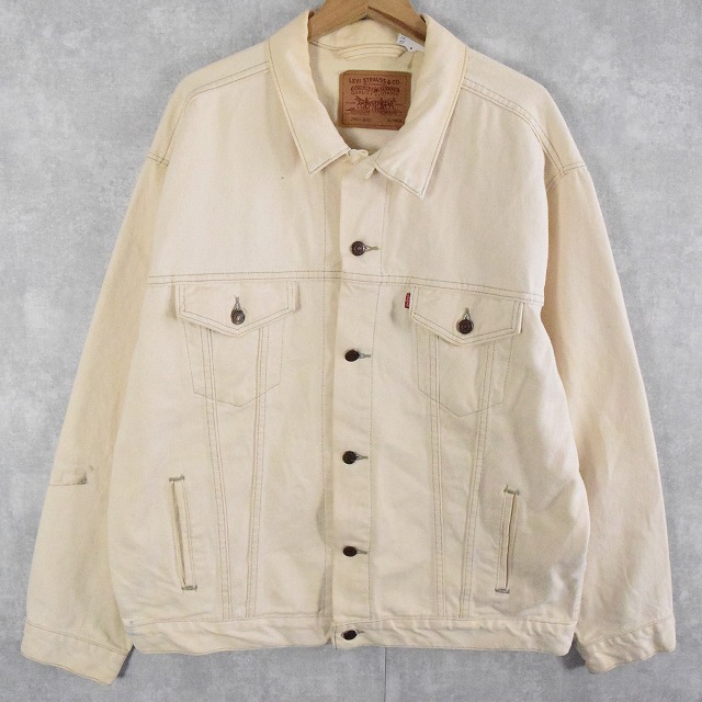 90s 90年代 アメリカ製 リーバイス アウター ジャケット ホワイト