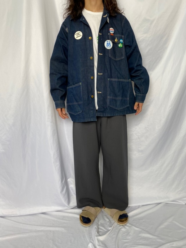 60s 60年代 ビッグスミス ワーク デニム ジャケット ｜ヴィテージ古着