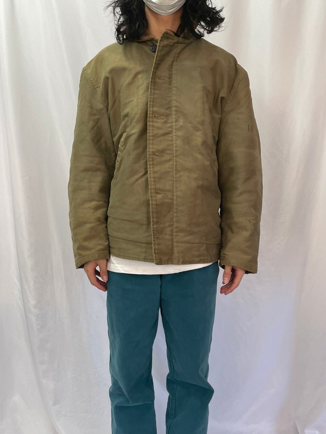 40s 40年代 アメリカ軍 海軍 デッキジャケット アルパカウール