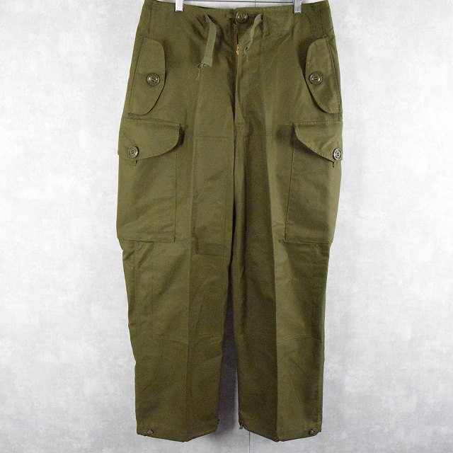 80s 80年代 カナディアン ミリタリー カナダ軍 カーゴパンツ