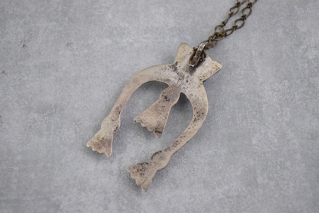 ナバホ族 ナジャ ターコイズ カラー シルバー スターリング STERLING