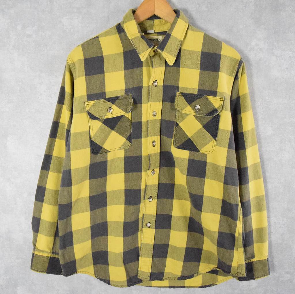 80年代 90年代 80s 90s セントジョンズベイ 黄色 長袖 コットン
