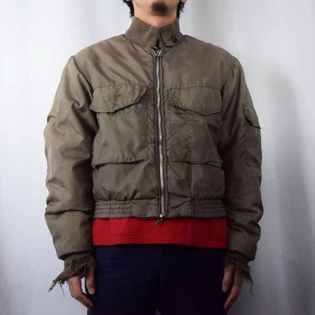 50s 50年代 アメリカ軍 アメリカ海軍 カーキ ミリタリー ブルゾン