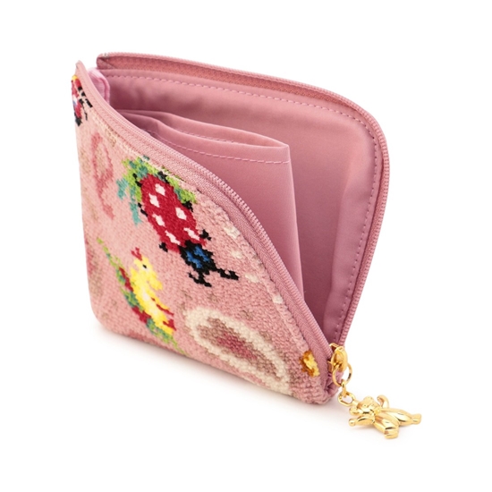 ハイジペイズリー L字ポーチ HPY-257019（WEB限定）(ピンク): FEILER