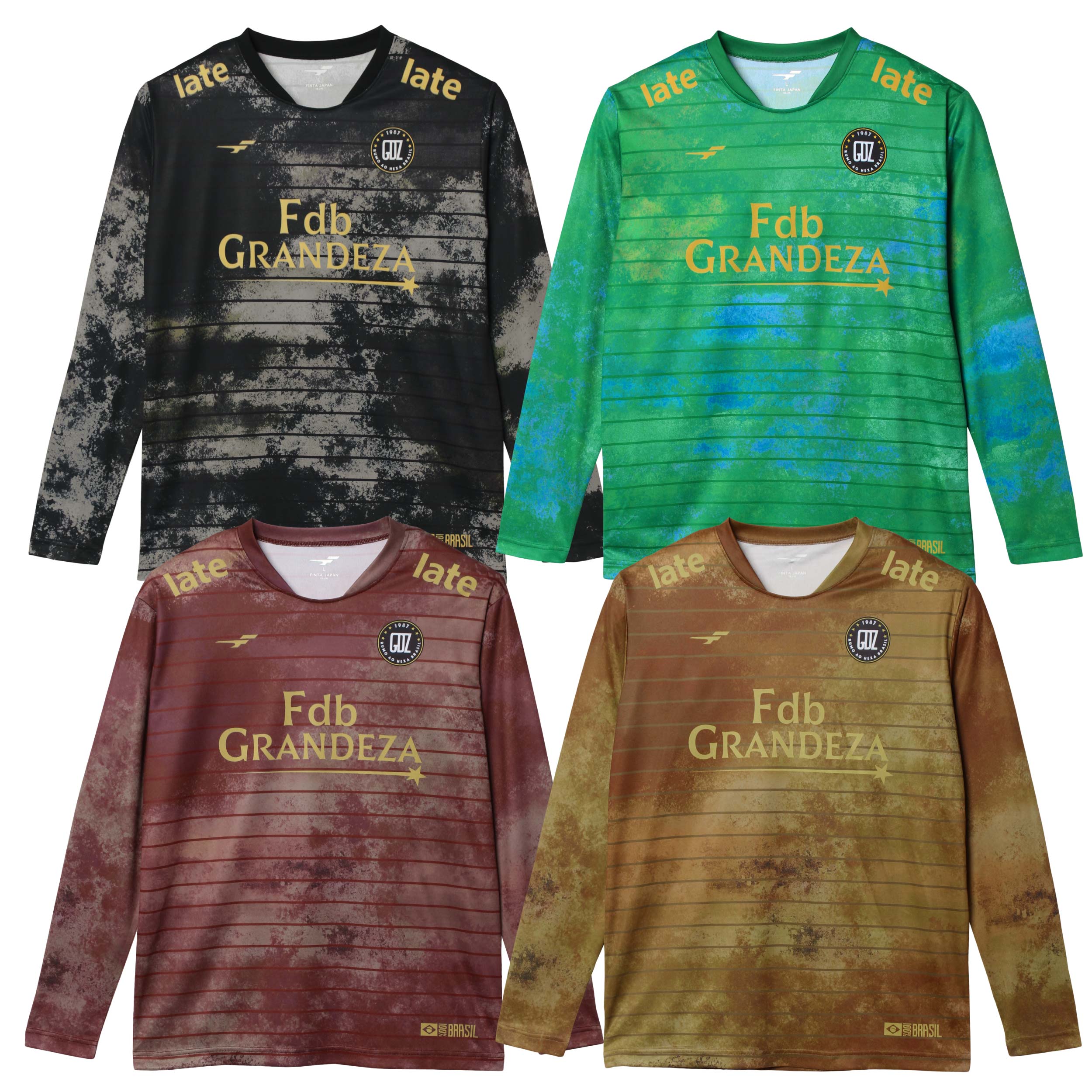 FINTA フィンタ サッカー フットサル メンズ 長袖 プラクティスシャツ