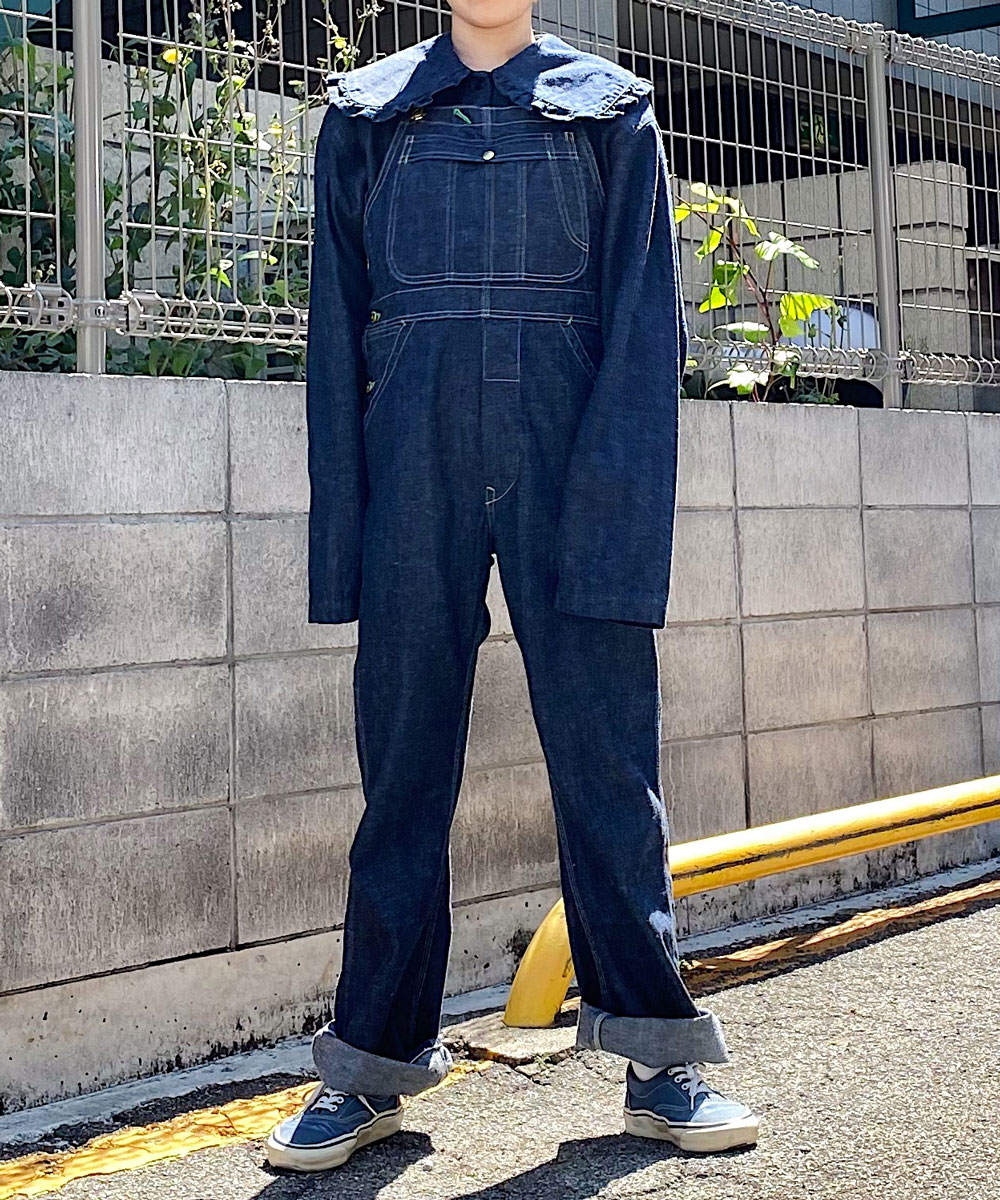 LOW-BACK DENIM OVER-ALL（O.WASH）｜HOLIDAY（ホリデイ）OFFICIAL