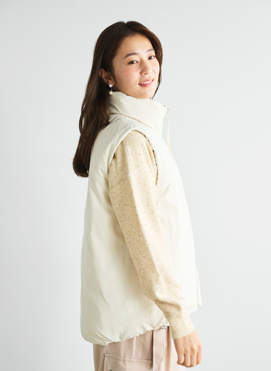 EC限定】リバーシブルサステナダウンベスト｜LOUNIE（ルーニィ）公式