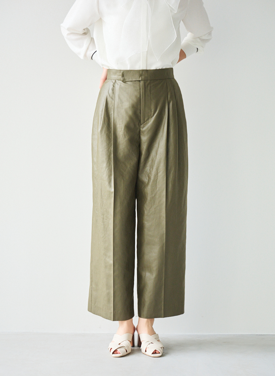 EC限定】グロッシータックワイドパンツ｜LOUNIE（ルーニィ）公式サイト