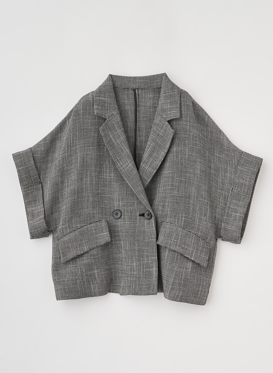 ハーフスリーブカラミジャケット｜LOUNIE（ルーニィ）公式サイト／公式