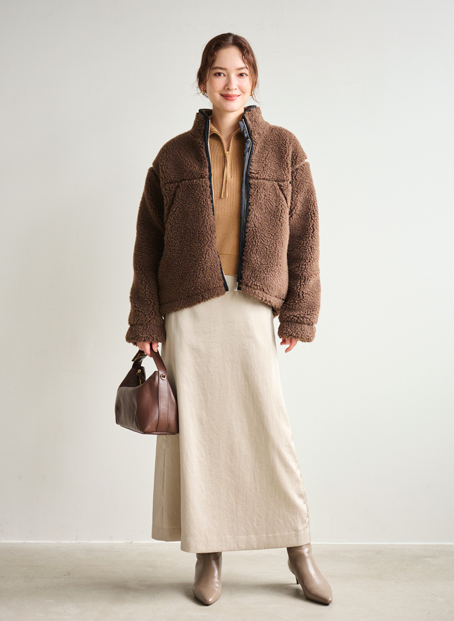 フェイクファーブルゾン｜LOUNIE（ルーニィ）公式サイト／公式