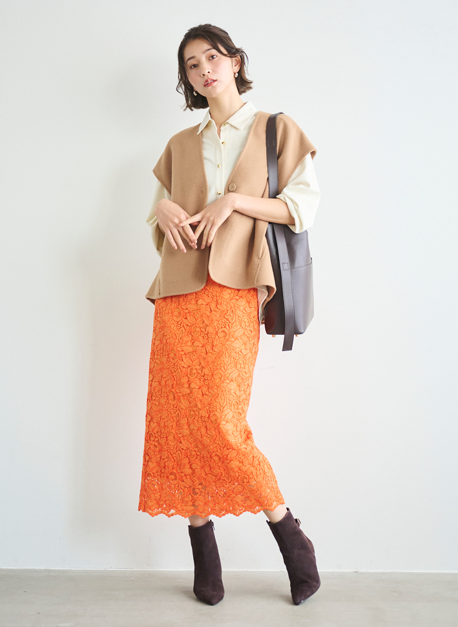 レースタイトスカート｜LOUNIE（ルーニィ）公式サイト／公式オンライン