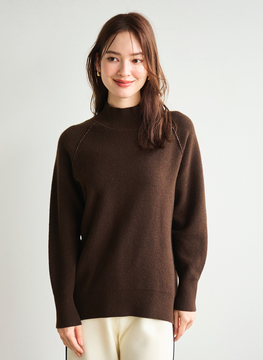 ハイネックニットプルオーバー｜LOUNIE（ルーニィ）公式サイト／公式