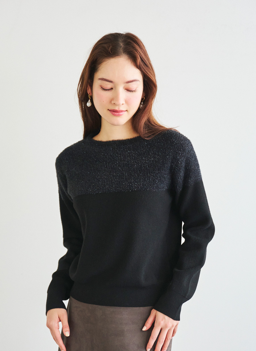 フェザードッキングニットプルオーバー｜LOUNIE（ルーニィ）公式サイト