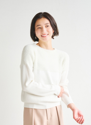 フェザードッキングニットプルオーバー｜LOUNIE（ルーニィ）公式サイト
