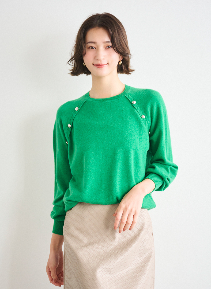 カシミヤニットプルオーバー｜LOUNIE（ルーニィ）公式サイト／公式