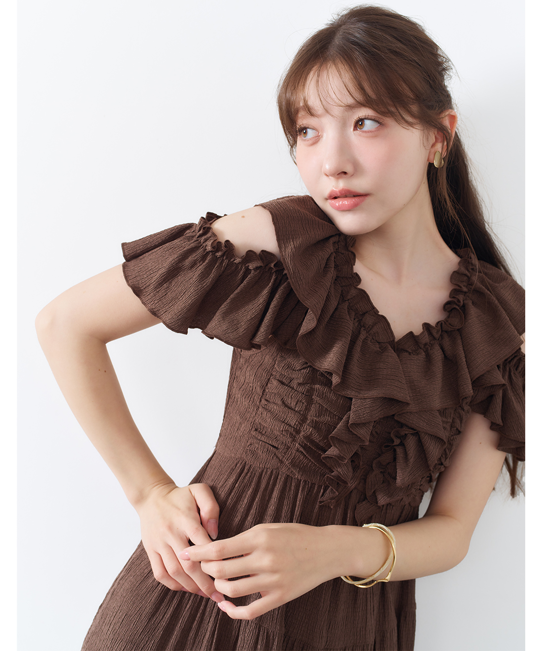 2WAYフリルティアードワンピース｜PETAL ONLINE（ペタルオンライン）