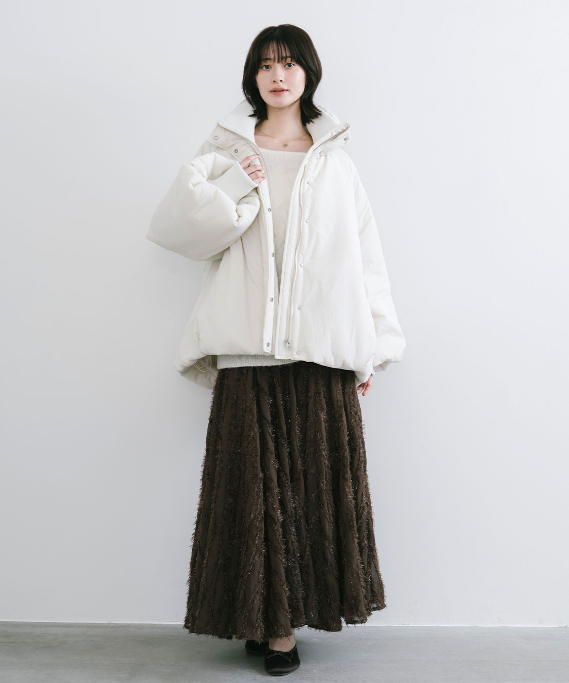 ウェーブフラッフィーフレアスカート｜PETAL ONLINE（ペタルオンライン）