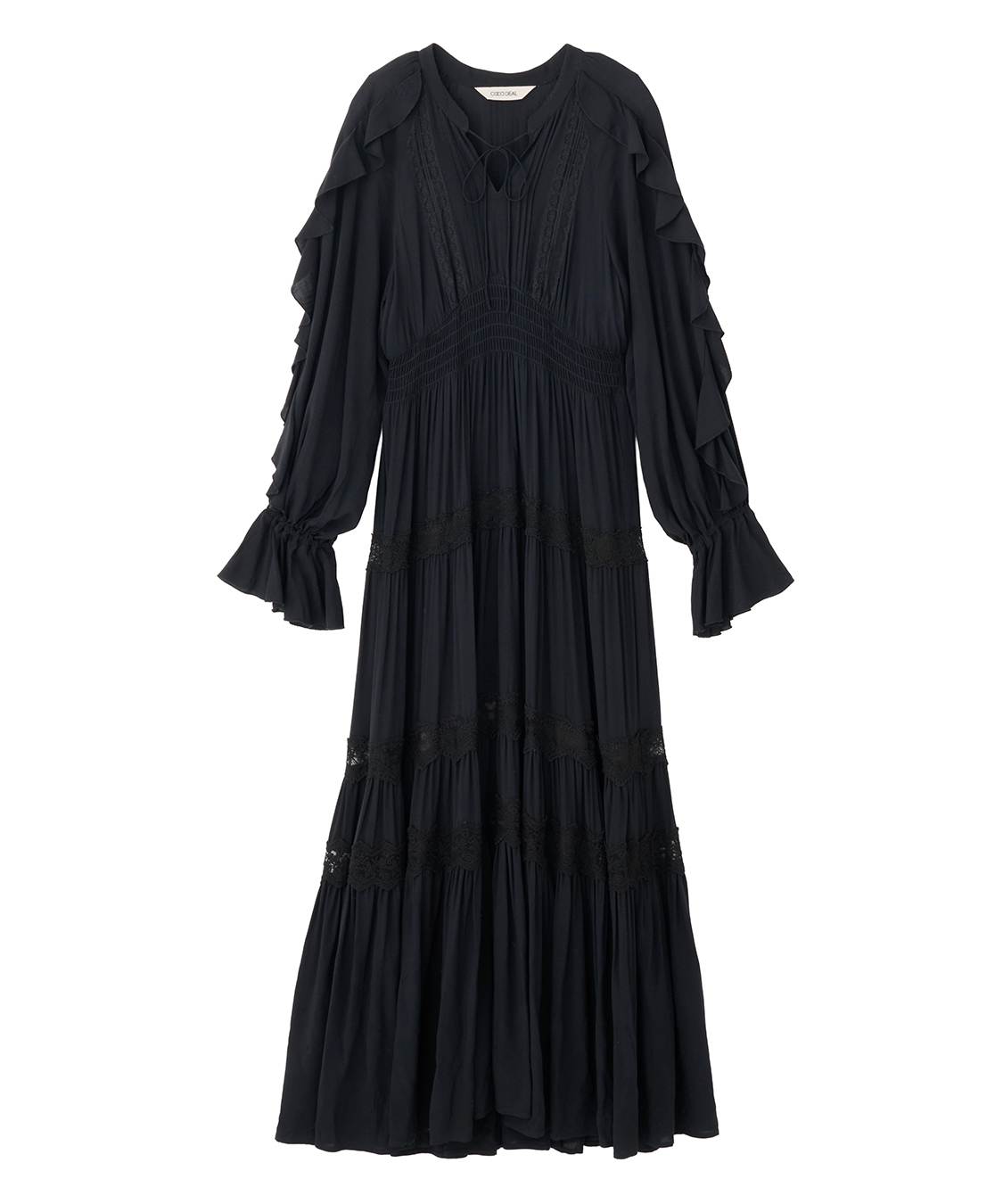 ラッフルレーストリムワンピース｜PETAL ONLINE（ペタルオンライン）