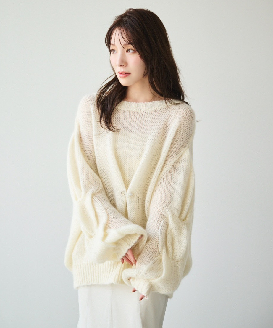 センタータックキッドモヘヤニット｜PETAL ONLINE（ペタルオンライン）