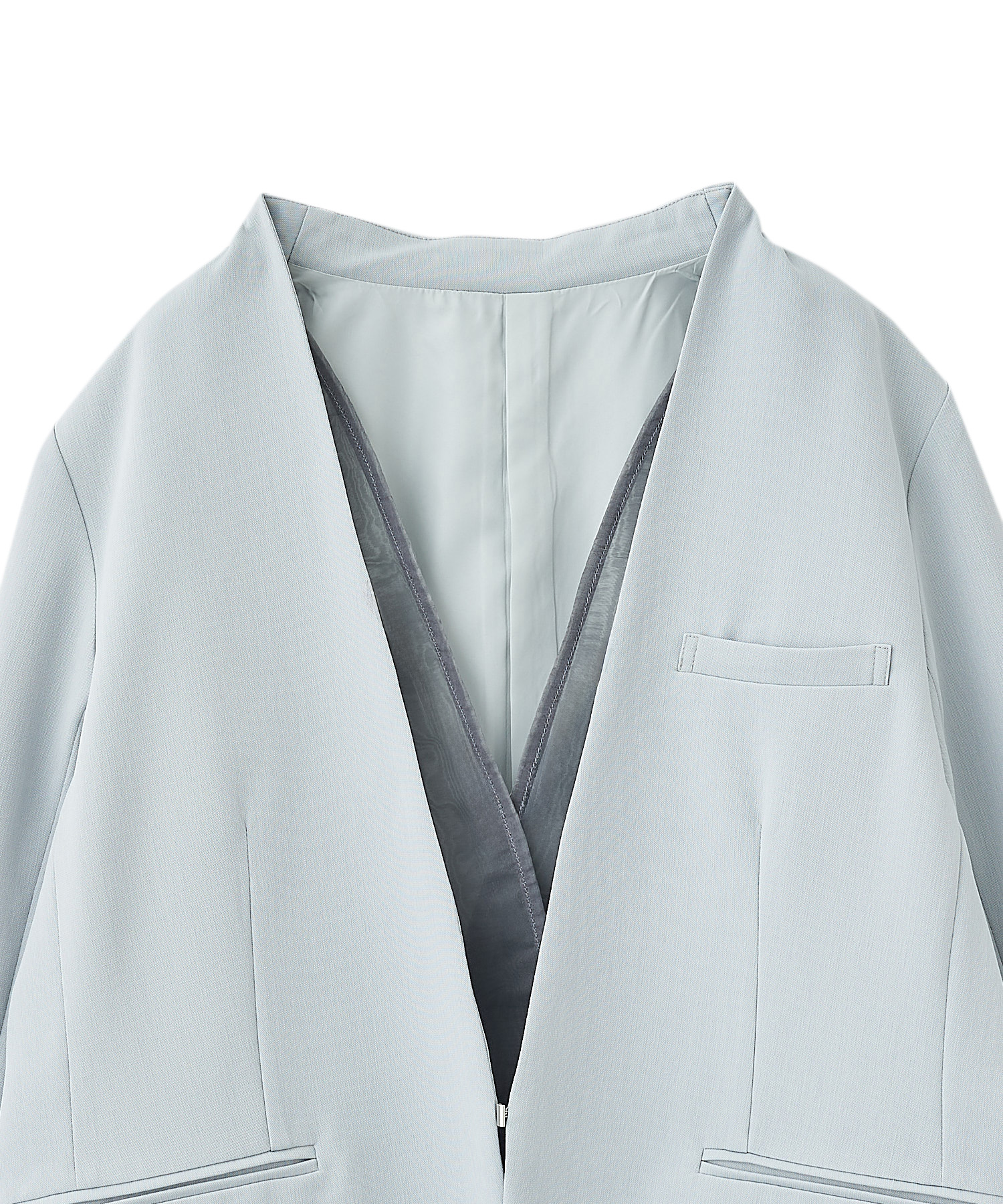 シアードッキングノーカラージャケット｜PETAL ONLINE（ペタルオンライン）