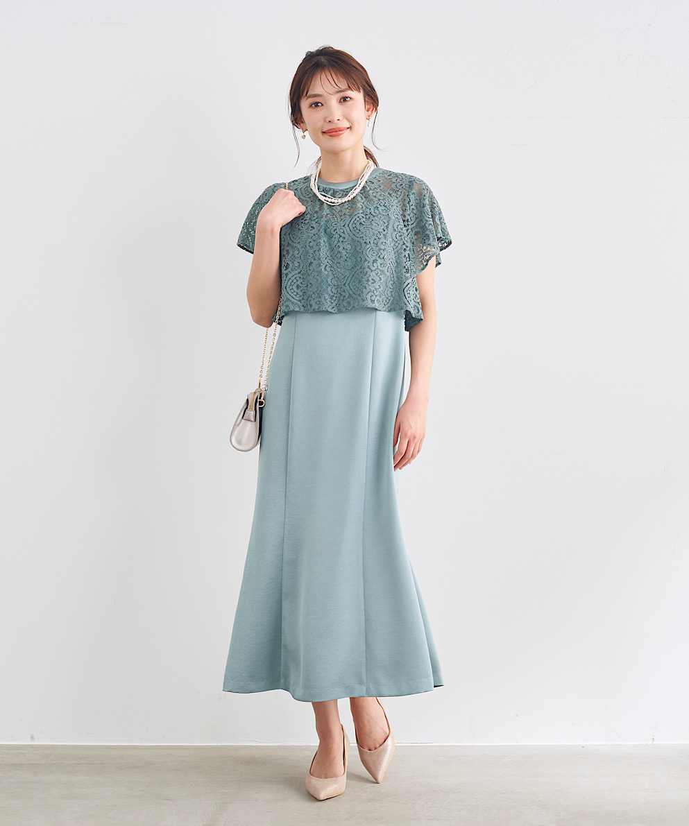 レースボレロ付きオケージョンワンピース｜Stola.（ストラ）公式通販サイト