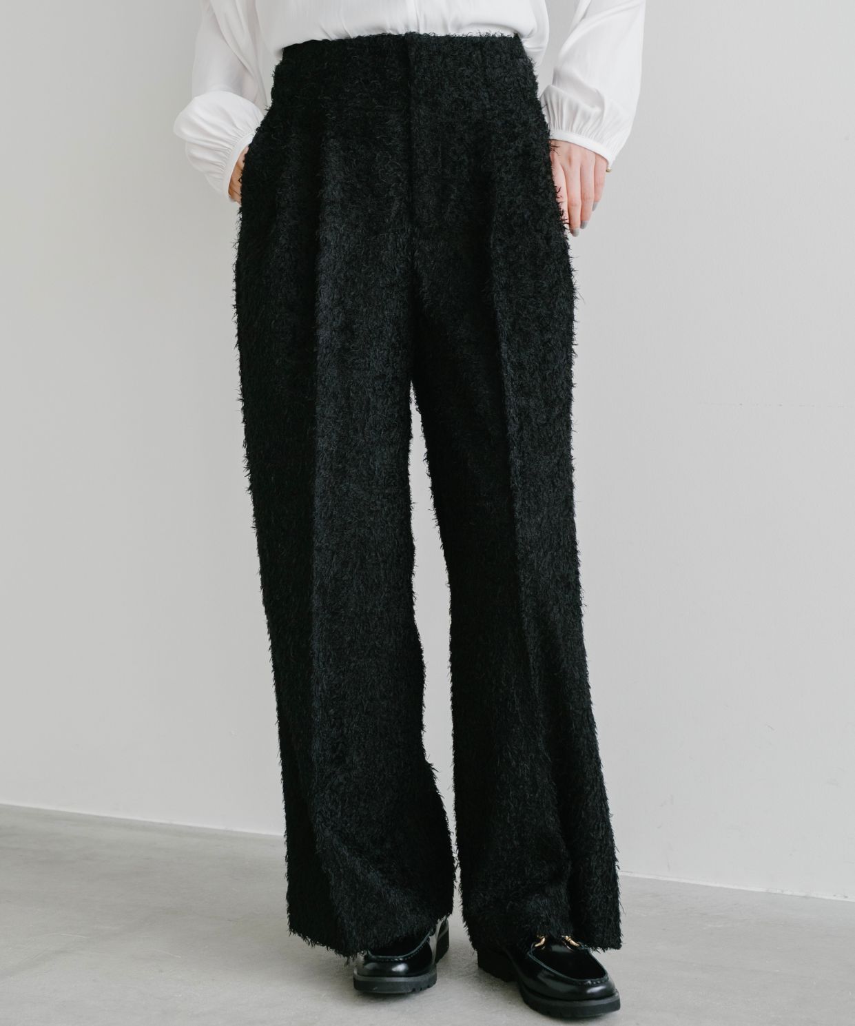 カットジャカードワイドパンツ｜Stola.（ストラ）公式通販サイト