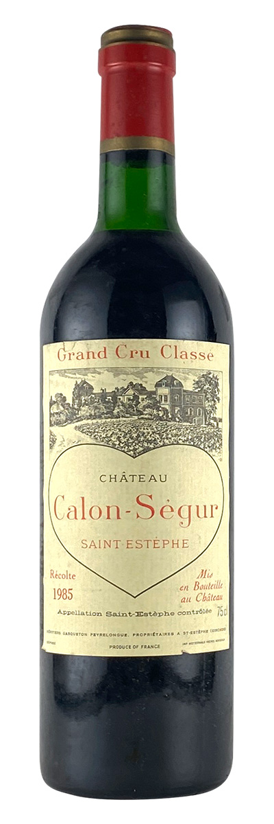 シャトー・カロン・セギュール サン・テステフ 1985年（ラベルに若干の