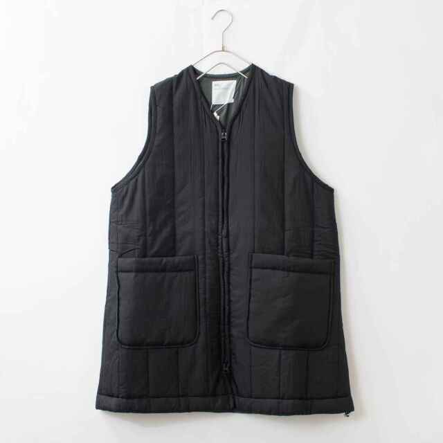 SO[ ] キルトロングベスト｜ナチュラルファッション・ナチュラル服の通販