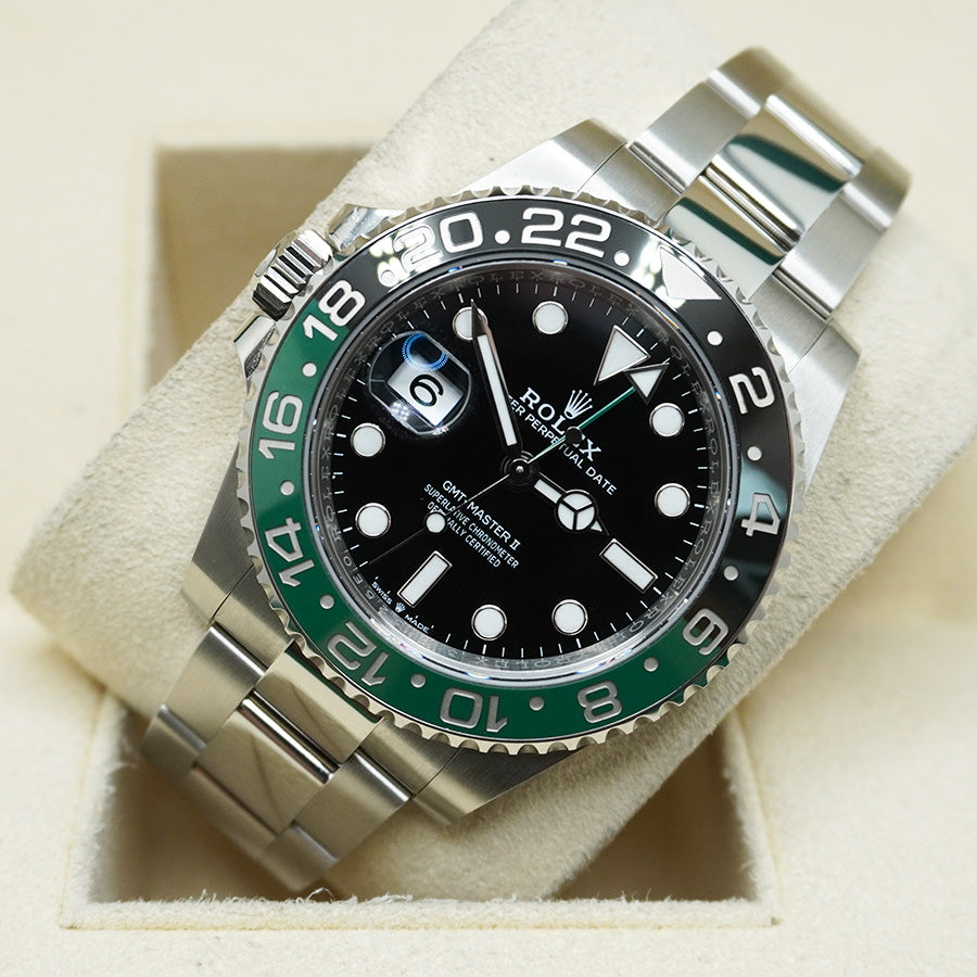 Rolex GMT-Master II Sprite Lefty 40mm Steel Oyster | 126720VTNR
