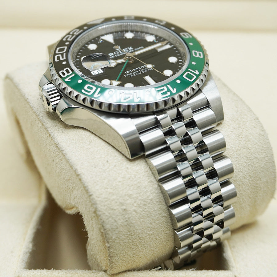 Rolex GMT-Master II 40mm Steel Sprite Lefty Jubilee | 126720VTNR