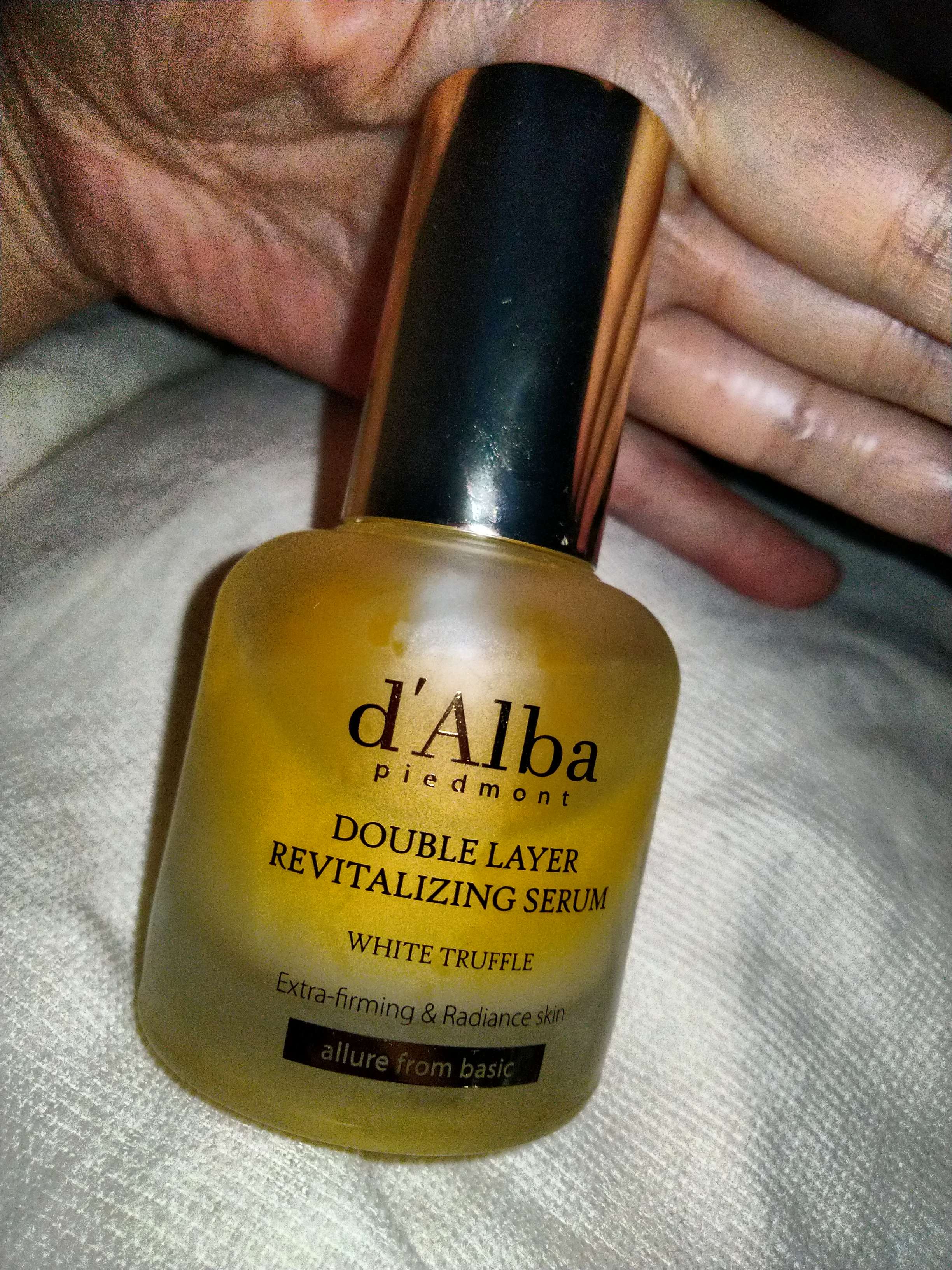 d'Alba(ダルバ) / ホワイトトリュフダブルレイヤーリバイタライジング