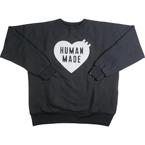 HUMAN MADE ヒューマンメイド 23AW SWEATSHIRT Black HM26CS041 クルー