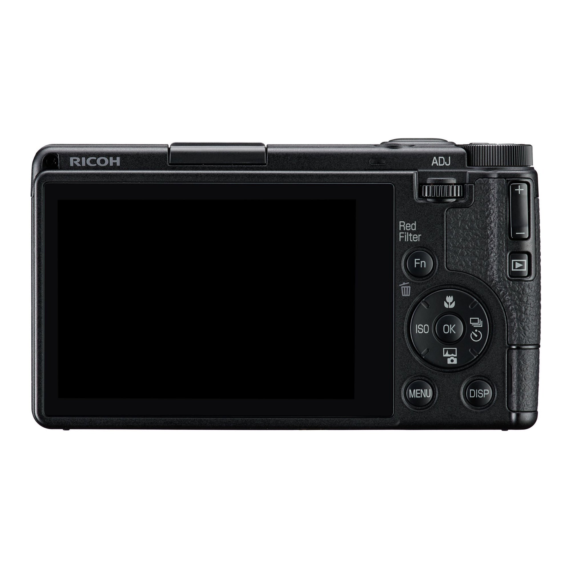 RICOH GR IV Monochrome Camera - 25.74MP APS-C Sensor, Built-In Red