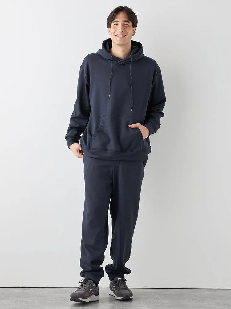 ブラック ふわもちフードプルパーカー | フォーエル公式通販