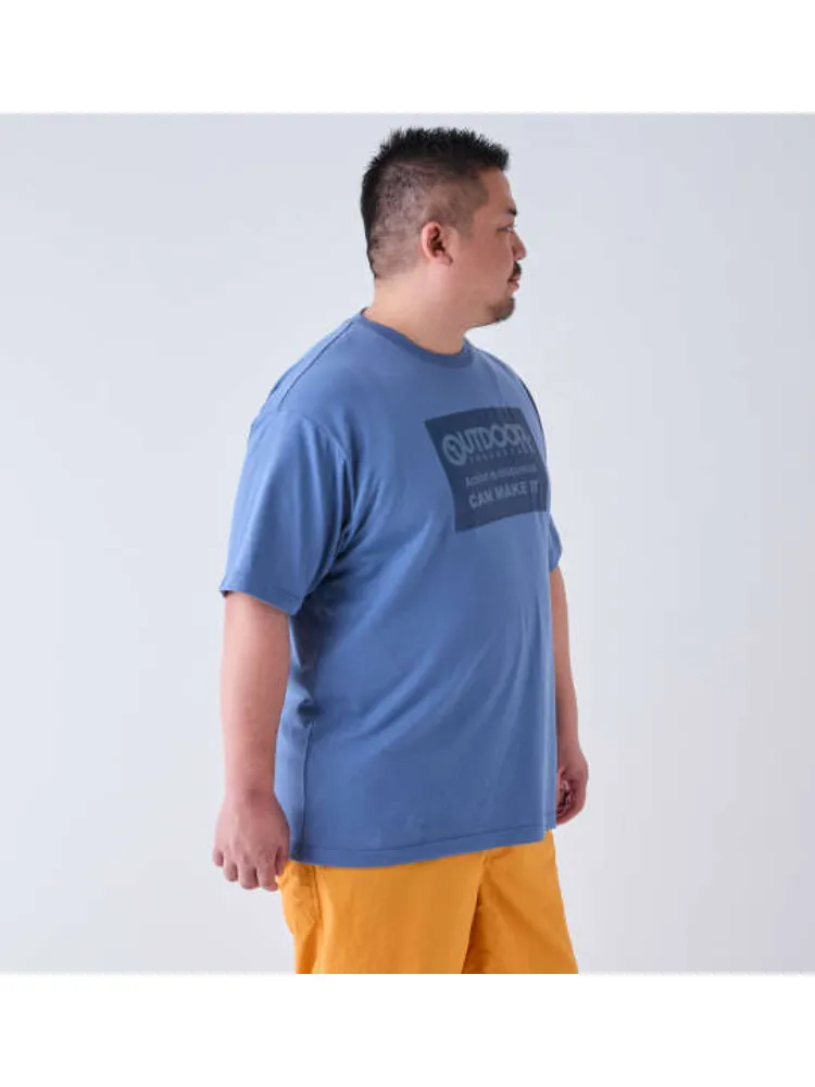 L．グレー 【OUTDOOR PRODUCTS】【3L-6L】天竺半袖Tシャツ ＊カタログ